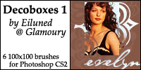 Decorative box graphics